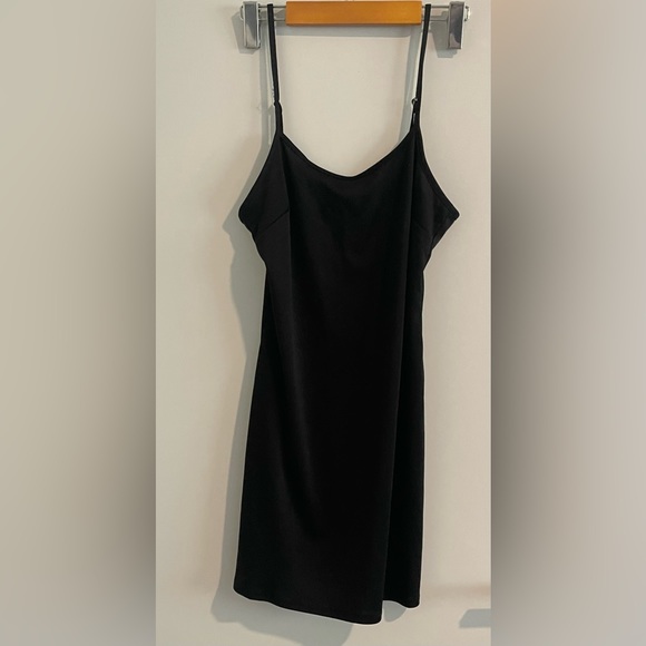 Forever 21 High Low 2-layer Sheer Black Dress - Picture 4 of 7